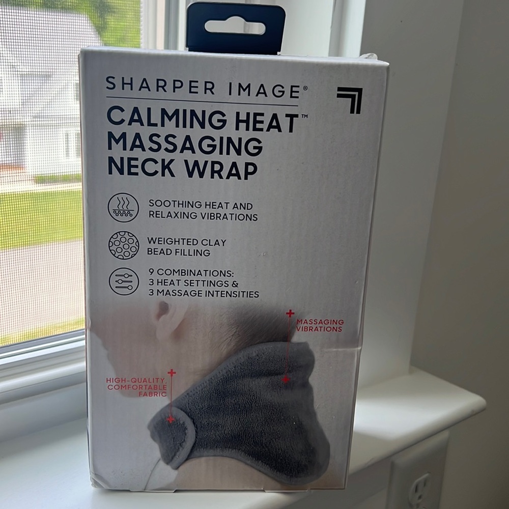 Messaging neck wrap